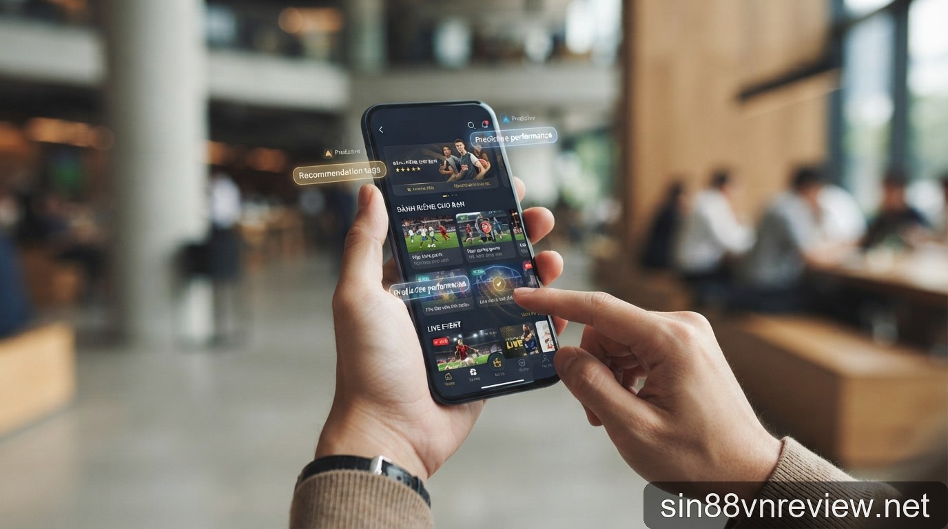 Trải nghiệm ứng dụng SIN88: Tối ưu hóa tốc độ và cá nhân hóa nhờ AI - 2